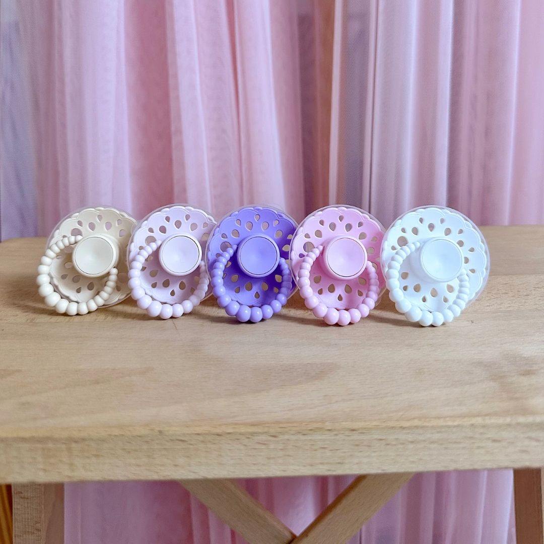 CMC 'Bubble' Dummies Bloom Lavender + Blush: Size 1