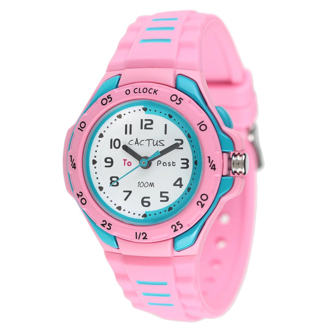 Cactus Watch | Mentor Time Teacher | Bright Pink
