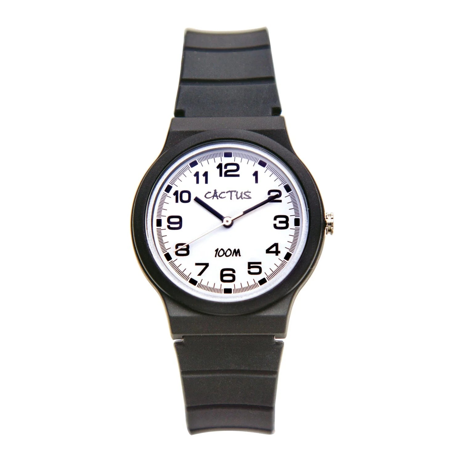 Cactus Watch | Classic Kids Waterproof | Black