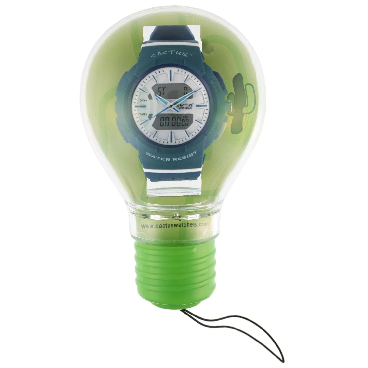 Cactus Watch | Combo Kids AnaDigi Watch | Blue