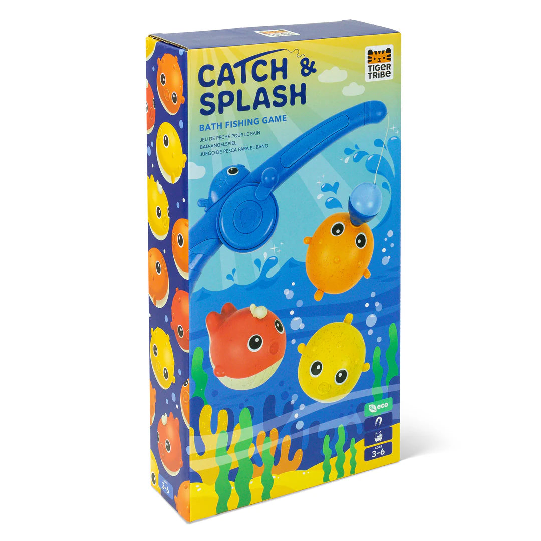 Tiger Tribe | Catch & Splash | Bath Fishing Game