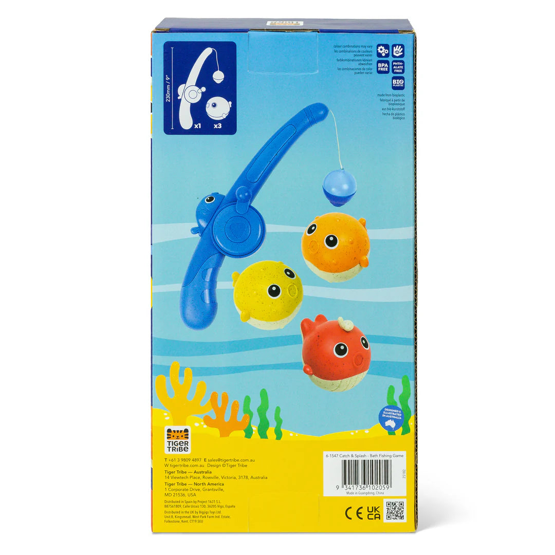Tiger Tribe | Catch & Splash | Bath Fishing Game