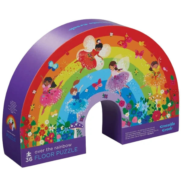 Crocodile Creek Classic Floor Puzzle Rainbow 36 piece