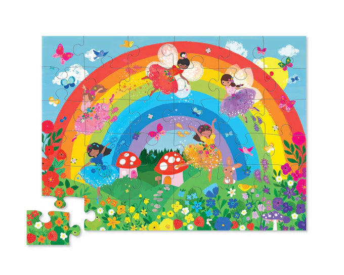 Crocodile Creek Classic Floor Puzzle Rainbow 36 piece