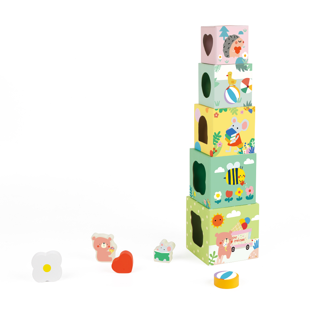 Classic World | Forest Stacking Cubes