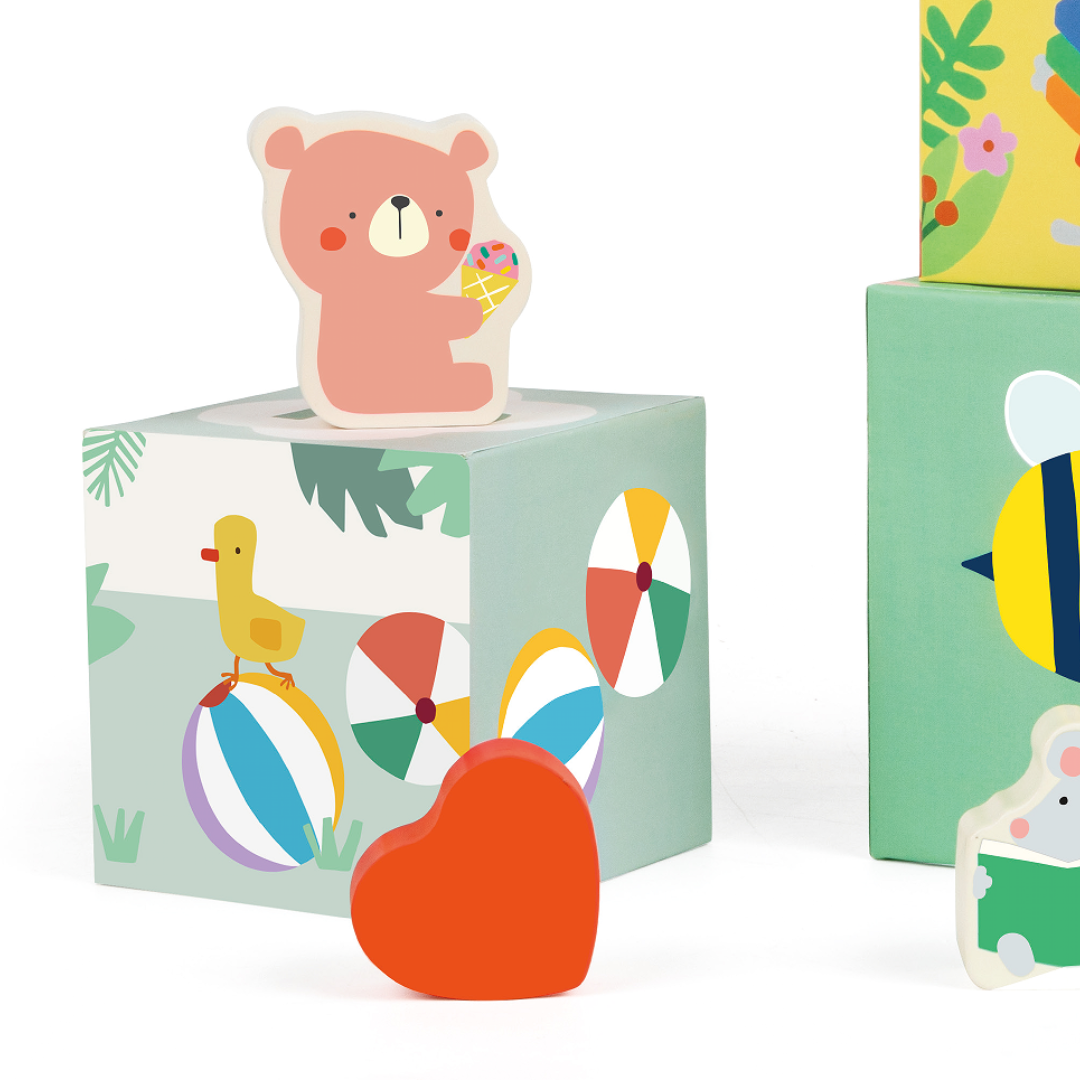 Classic World | Forest Stacking Cubes