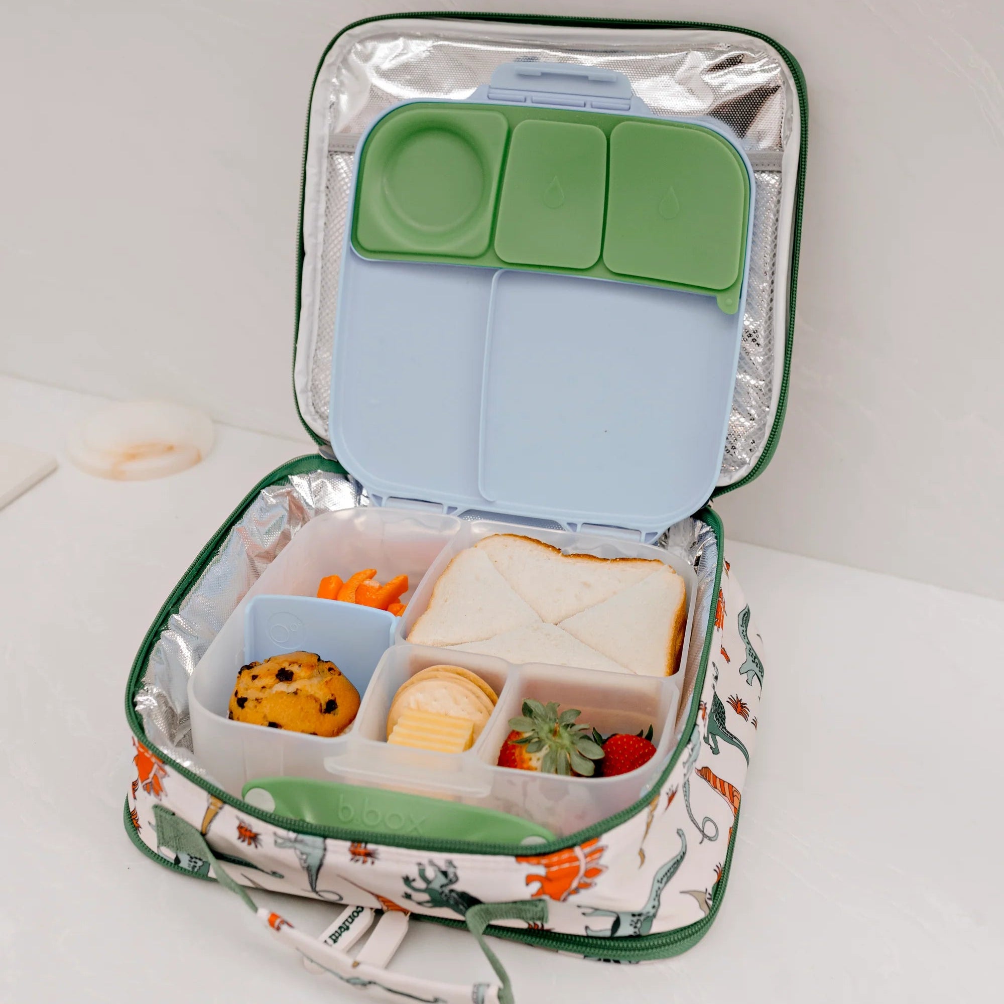 Confetti Kidz | Insulated Lunch Bag | Dino Land