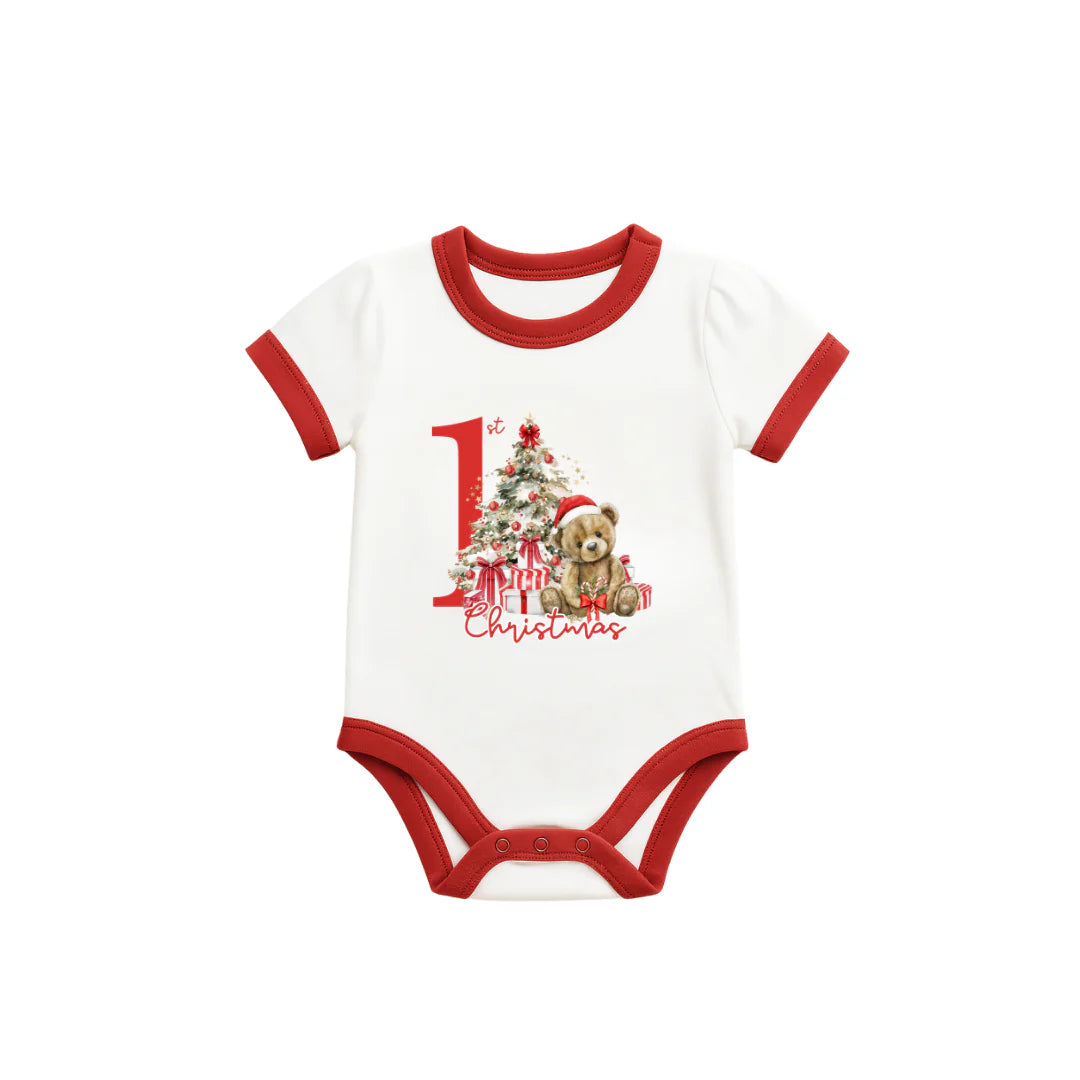 Confetti Kidz | My First Christmas Bodysuit | Teddy