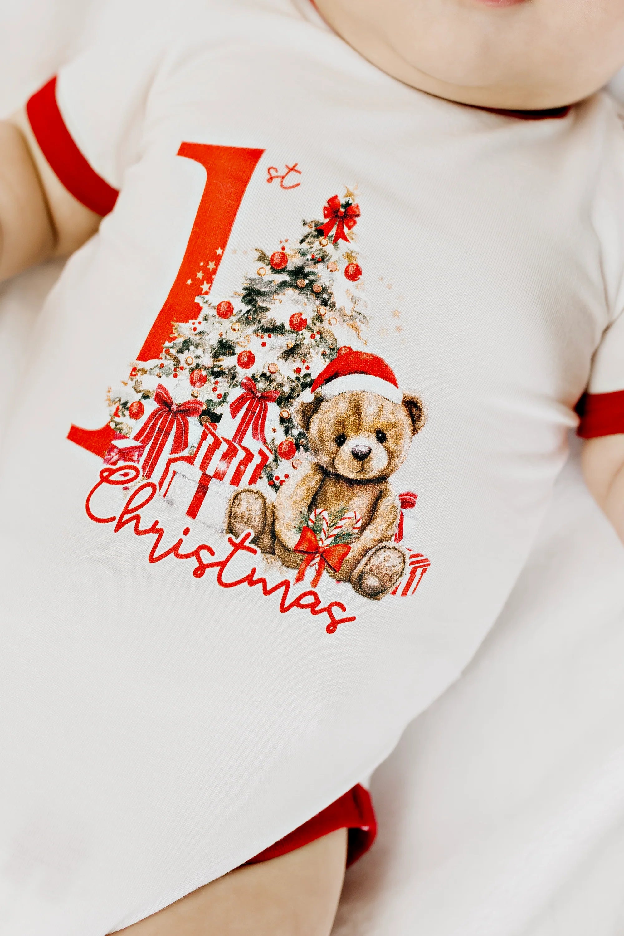 Confetti Kidz | My First Christmas Bodysuit | Teddy