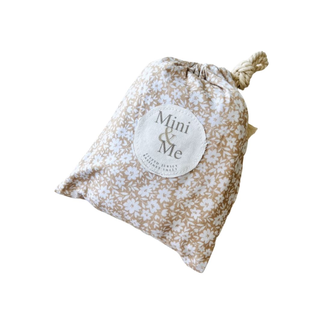 Cuddle Bug & Co | Mini & Me Cot Sheet Bethany