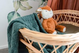OB Designs Autumn Leaf Frankie Fox Huggie