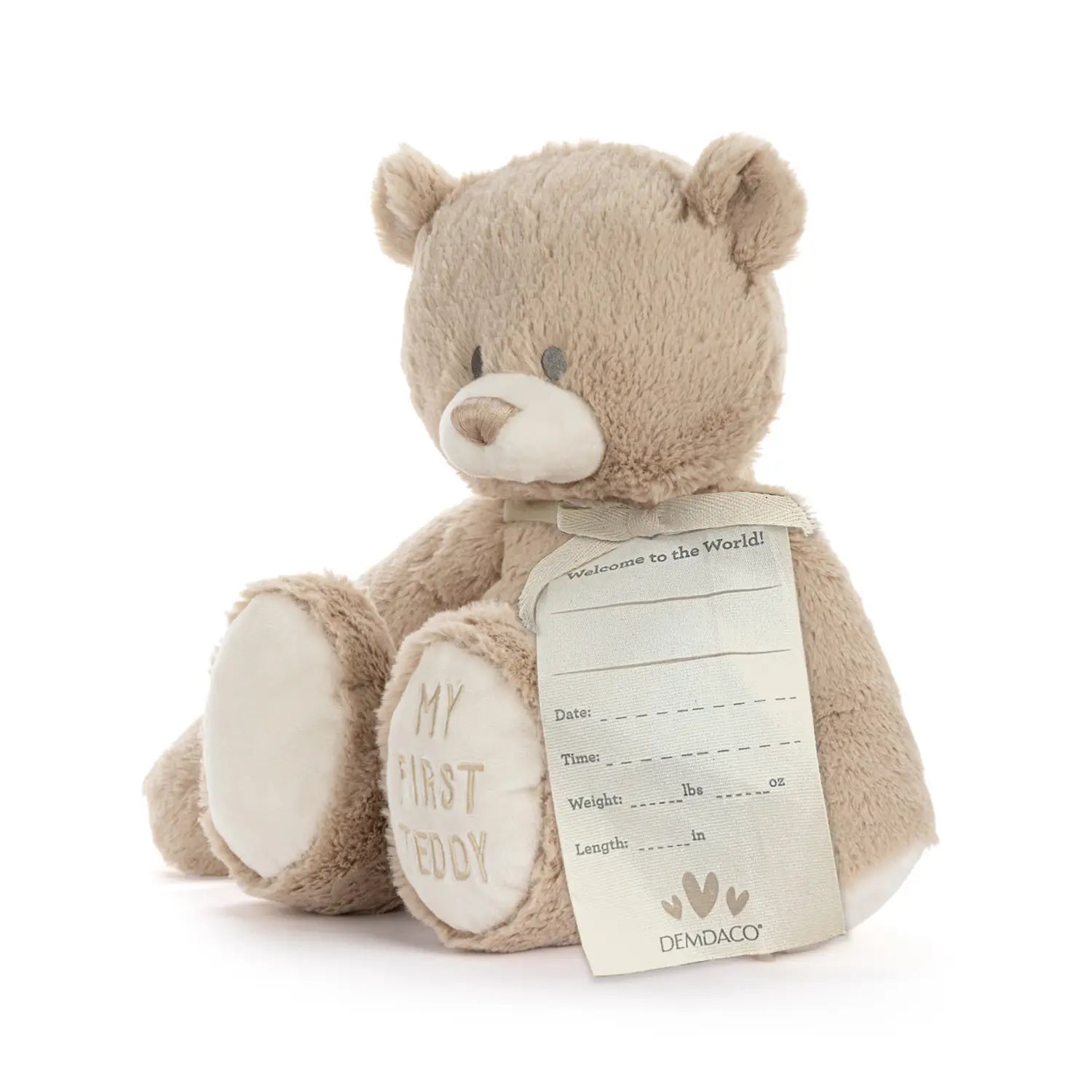 Demdaco | My First Teddy Tan 24cm