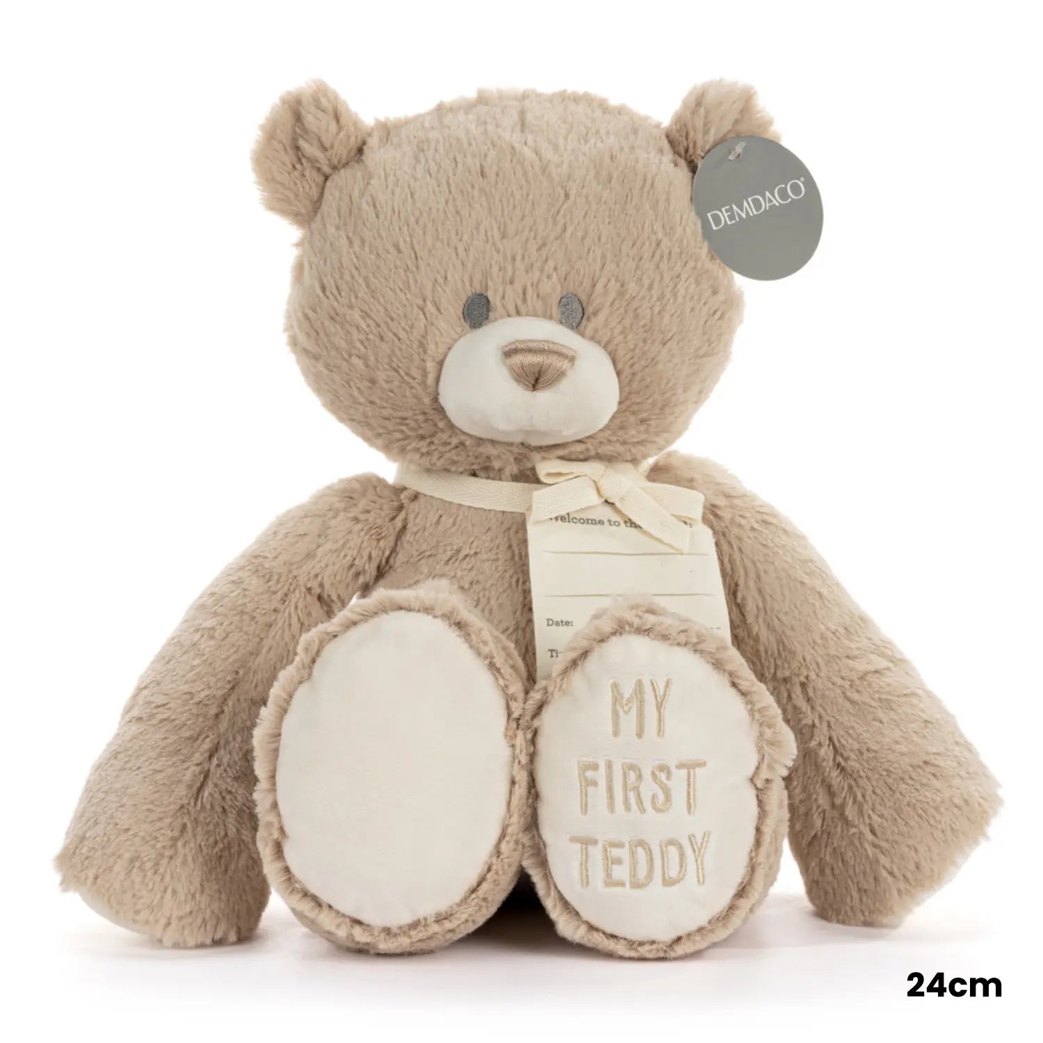 Demdaco | My First Teddy Tan 24cm