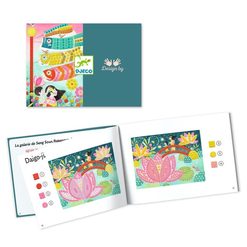 Djeco Kyoto Japan Mosaics