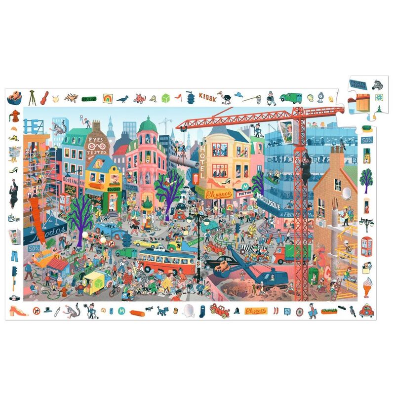 Djeco | Observation Puzzle | The City 200pc