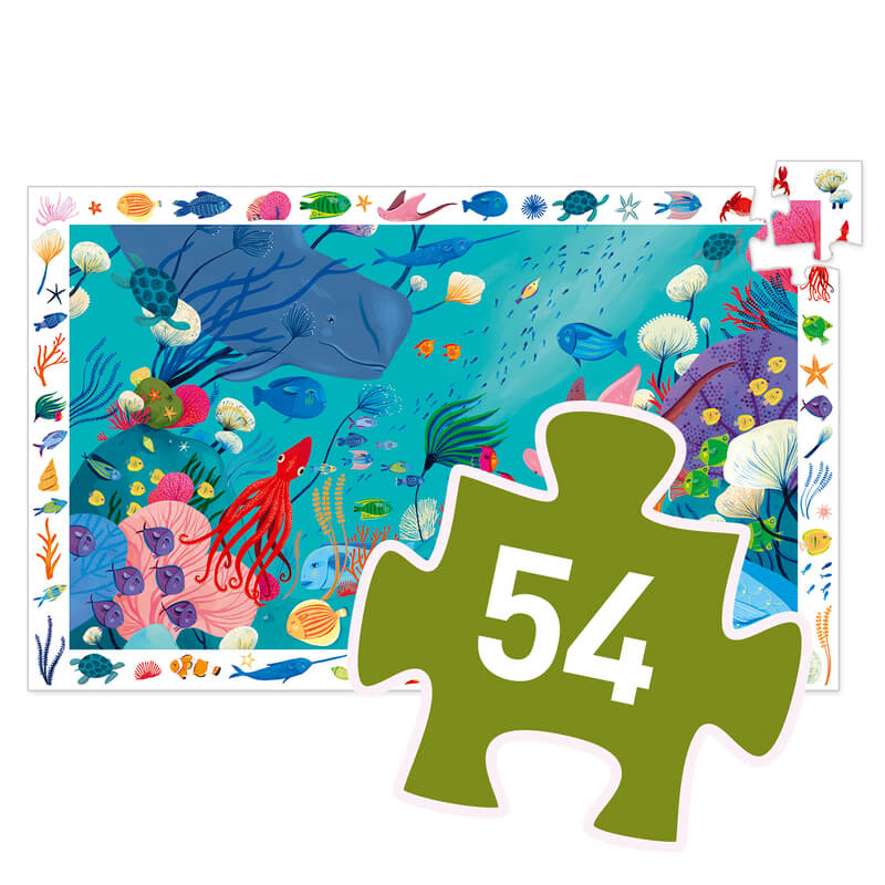 Djeco | Observation Puzzle | Aquatic 54pc