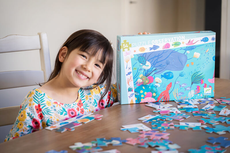 Djeco | Observation Puzzle | Aquatic 54pc
