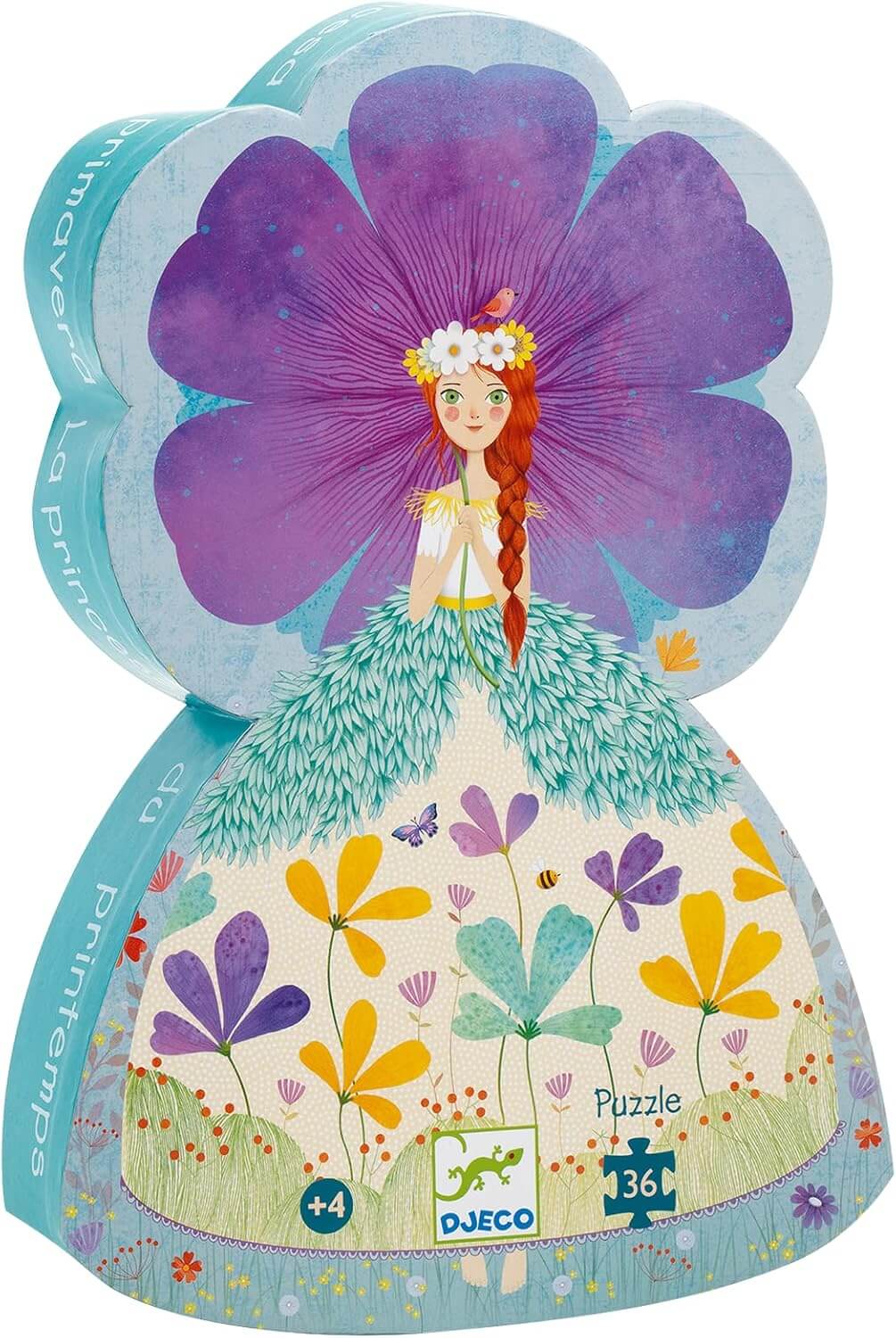 Djeco | Silhouette Puzzle | The Princess Spring 36pc