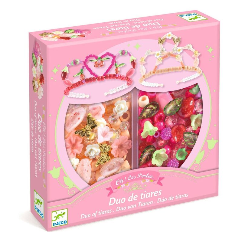 Duo of Tiaras Pink Bead Kit