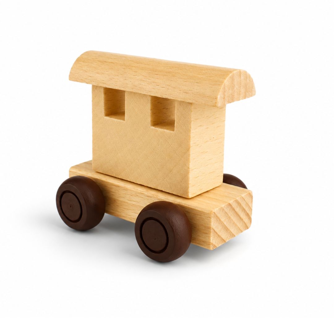 Wooden Name Train | End Carriage