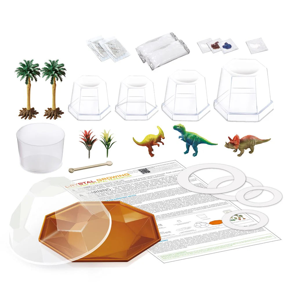 4M Crystal Growing - Dinosaur Crystal Terrarium