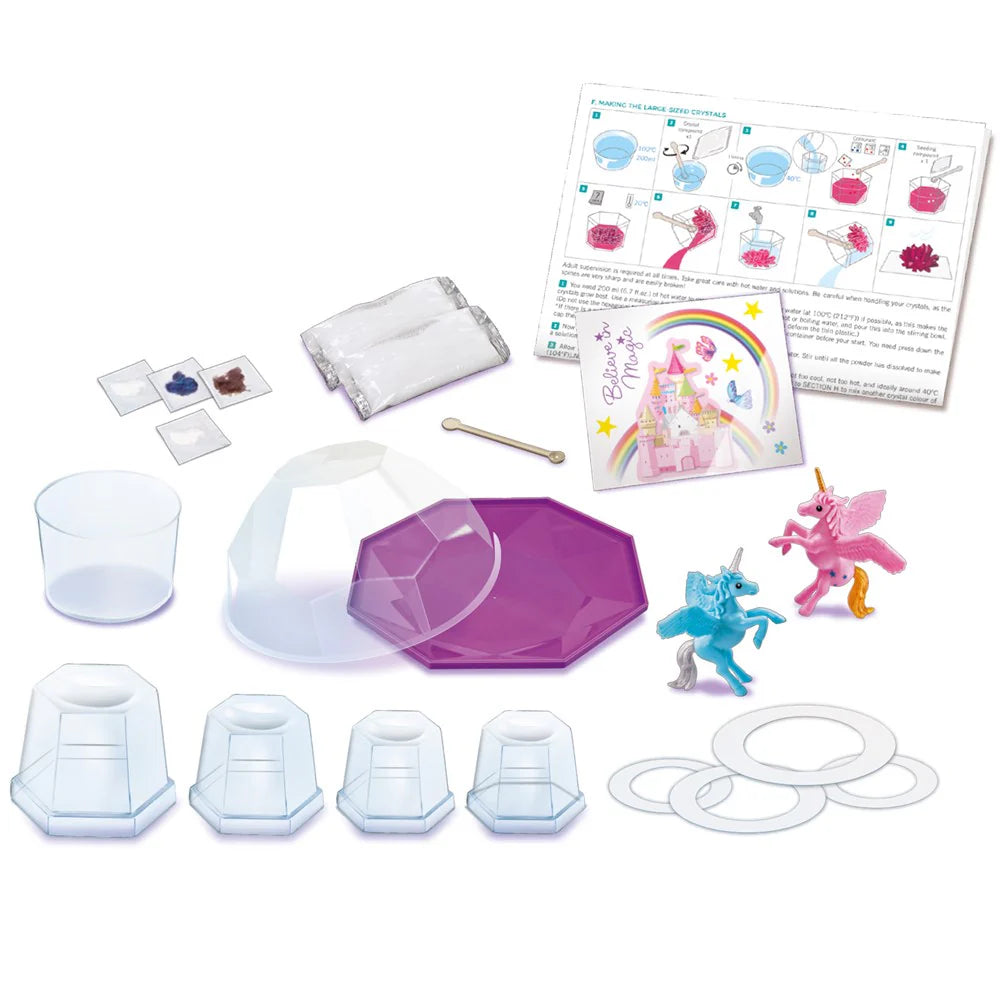 4M KidzLabs Magical Unicorn Crystal Terrarium