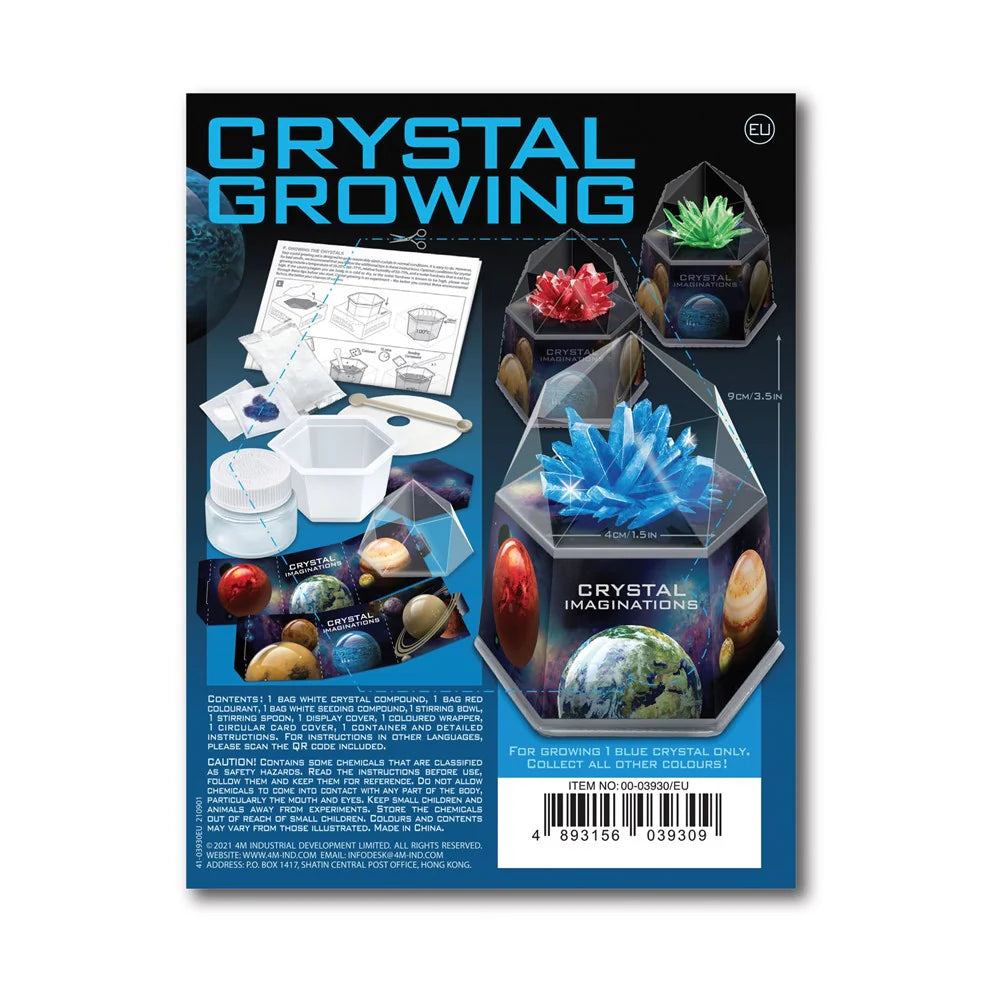 4M Crystal Growing Kit Space Gem Blue