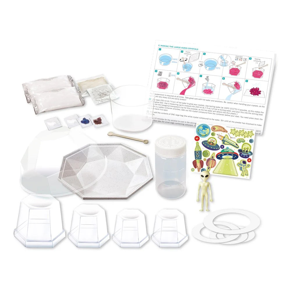4M KidzLabs Magical Outer Space Crystal Terrarium