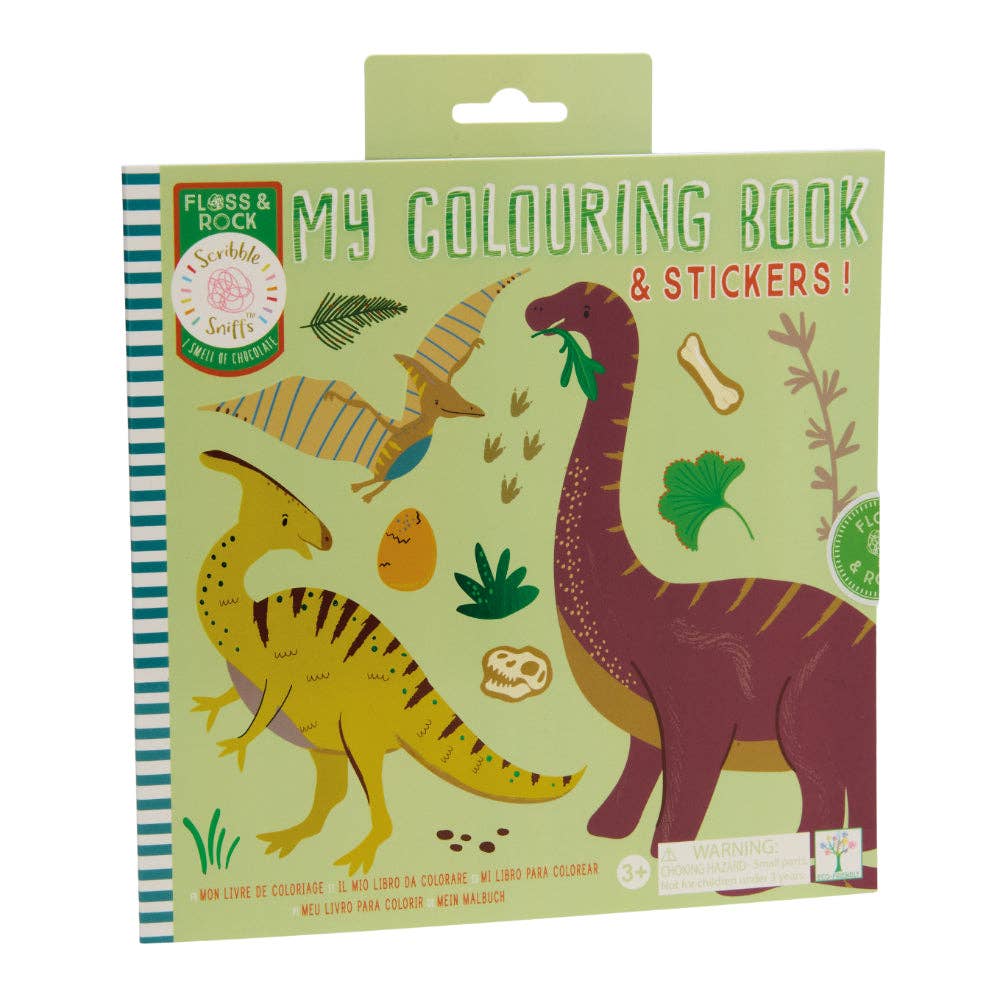 Floss & Rock | My Colouring Book | Dinosaur