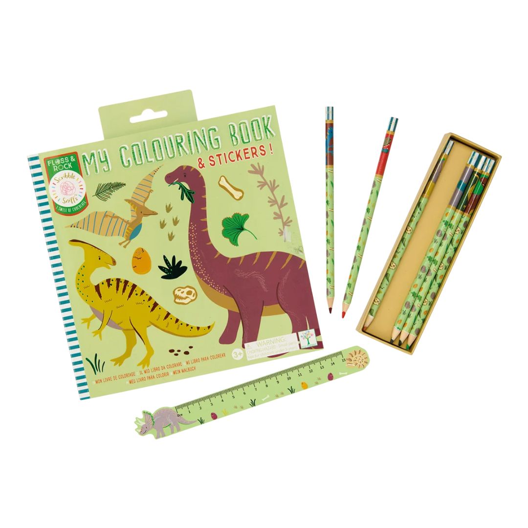 Floss & Rock | My Colouring Book | Dinosaur
