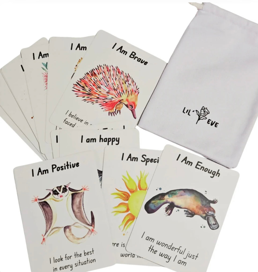 Lil'Eve Affirmation Cards