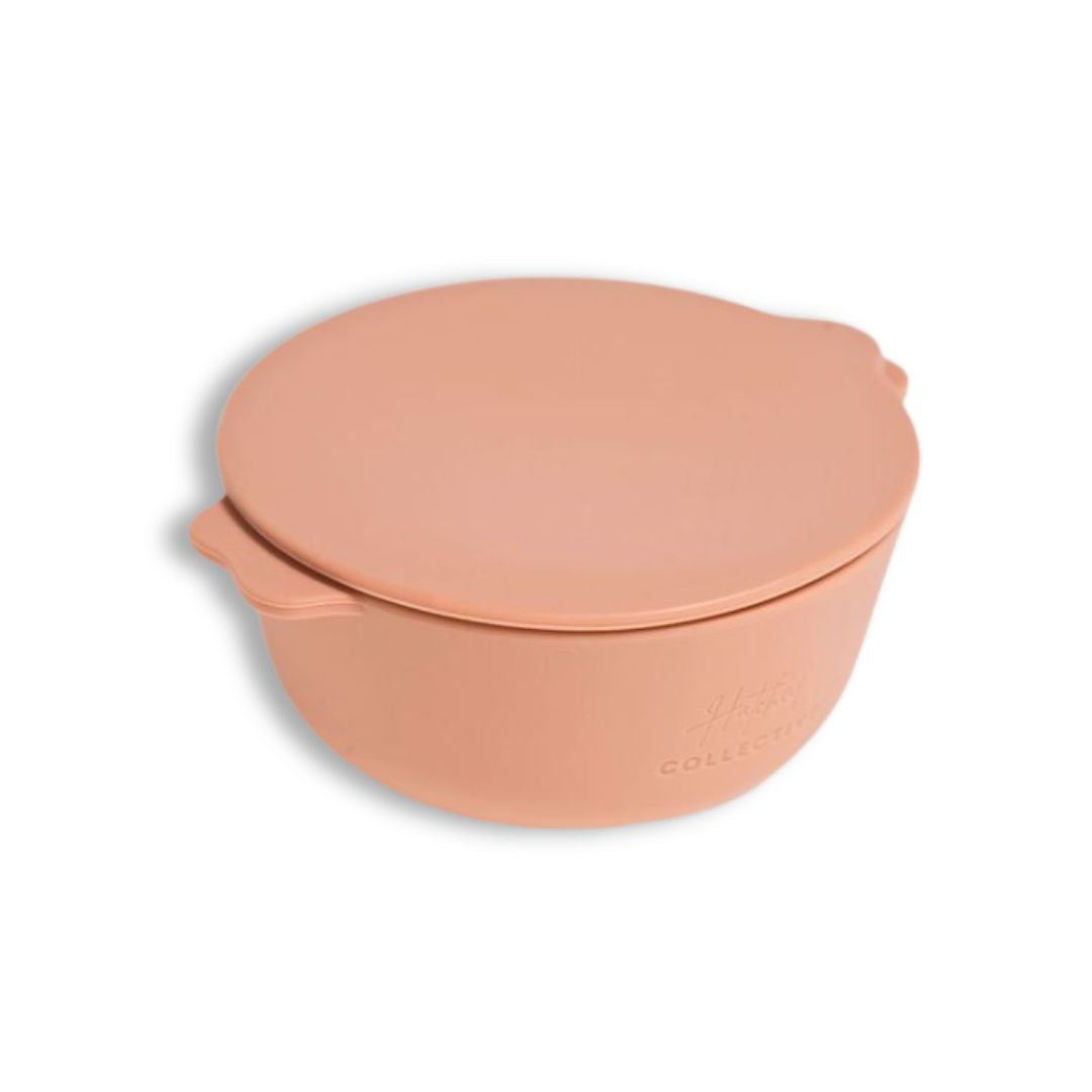 Hatched Collective | Silicone Bowl with Lid | Desert Dust