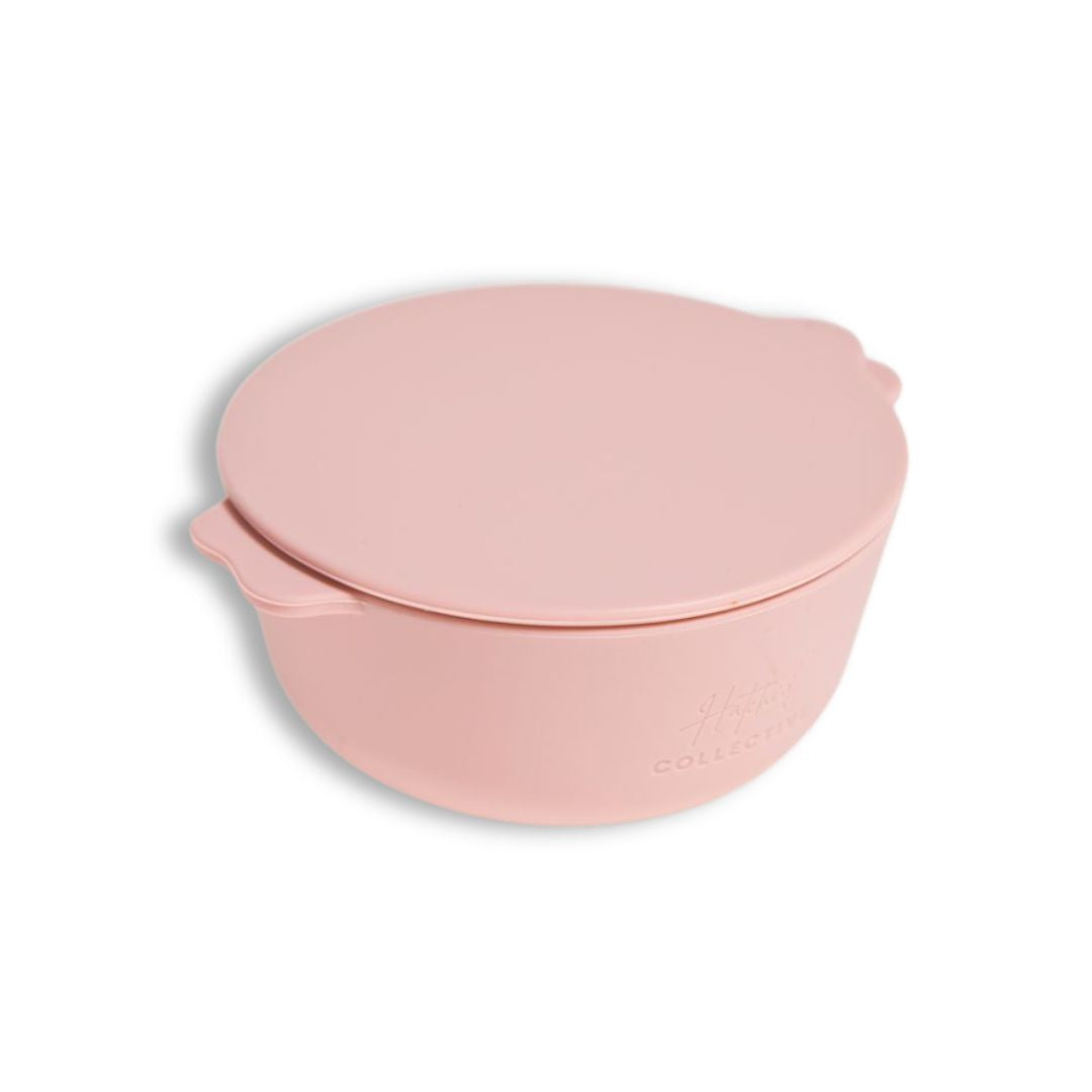 Hatched Collective | Silicone Bowl with Lid | Sunset Delight