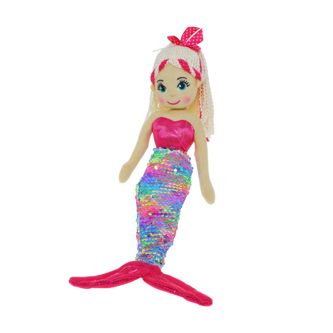 Isabella Pink Rainbow Mermaid 45cm