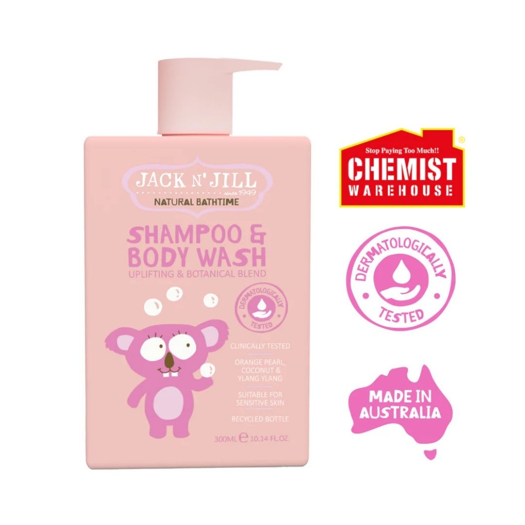 Jack N' Jill | Natural Shampoo & Body Wash 300ml