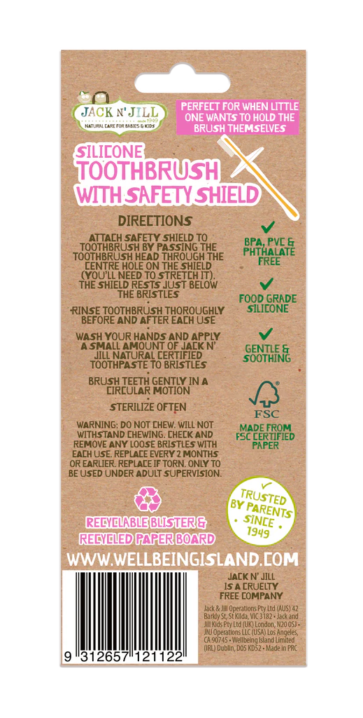 Jack N' Jill | Stage 2 Silicone Toothbrush