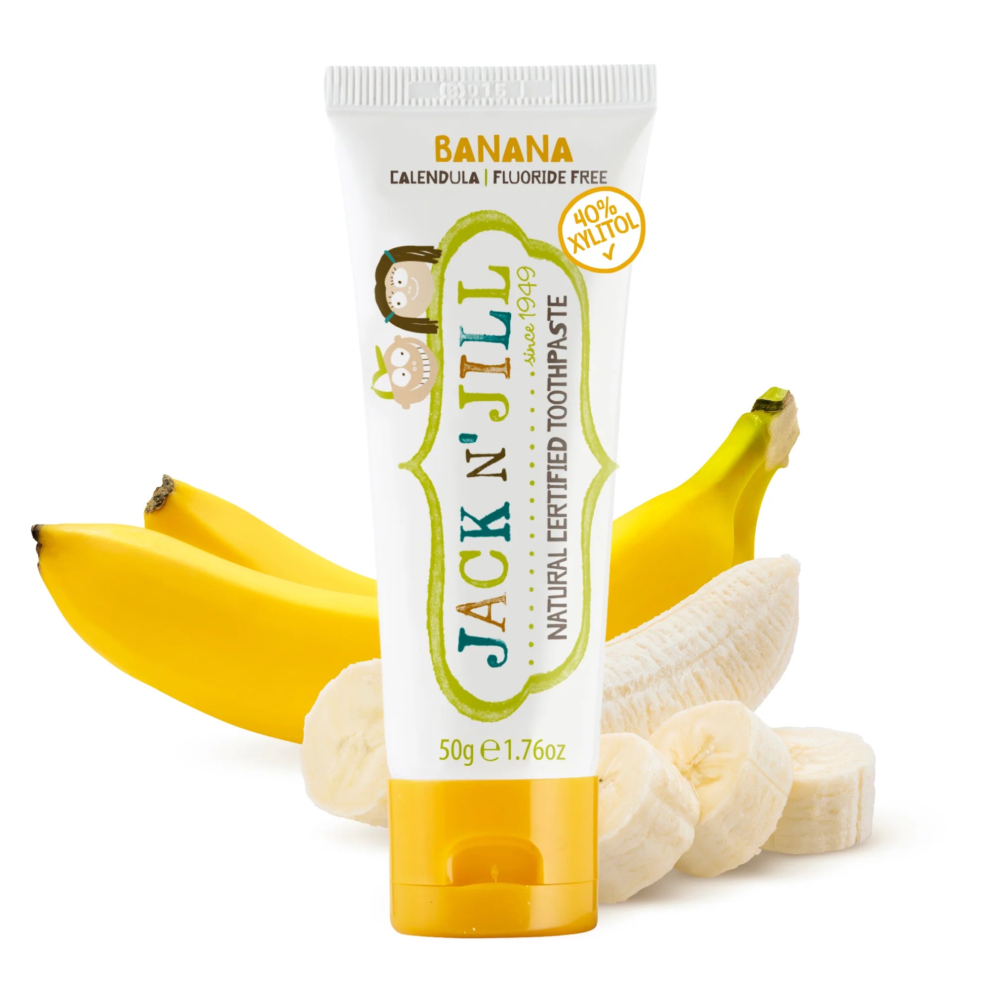 Jack N' Jill | Banana Natural Toothpaste 50g