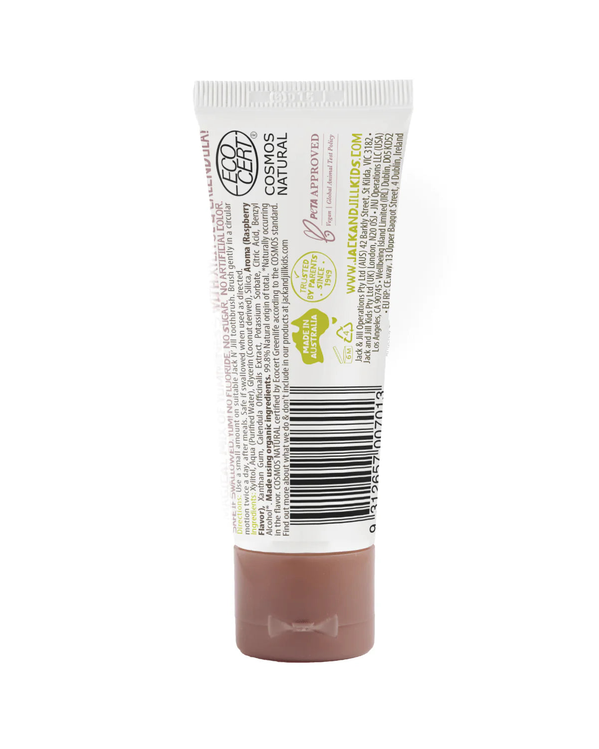 Jack N' Jill | Raspberry Natural Toothpaste 50g