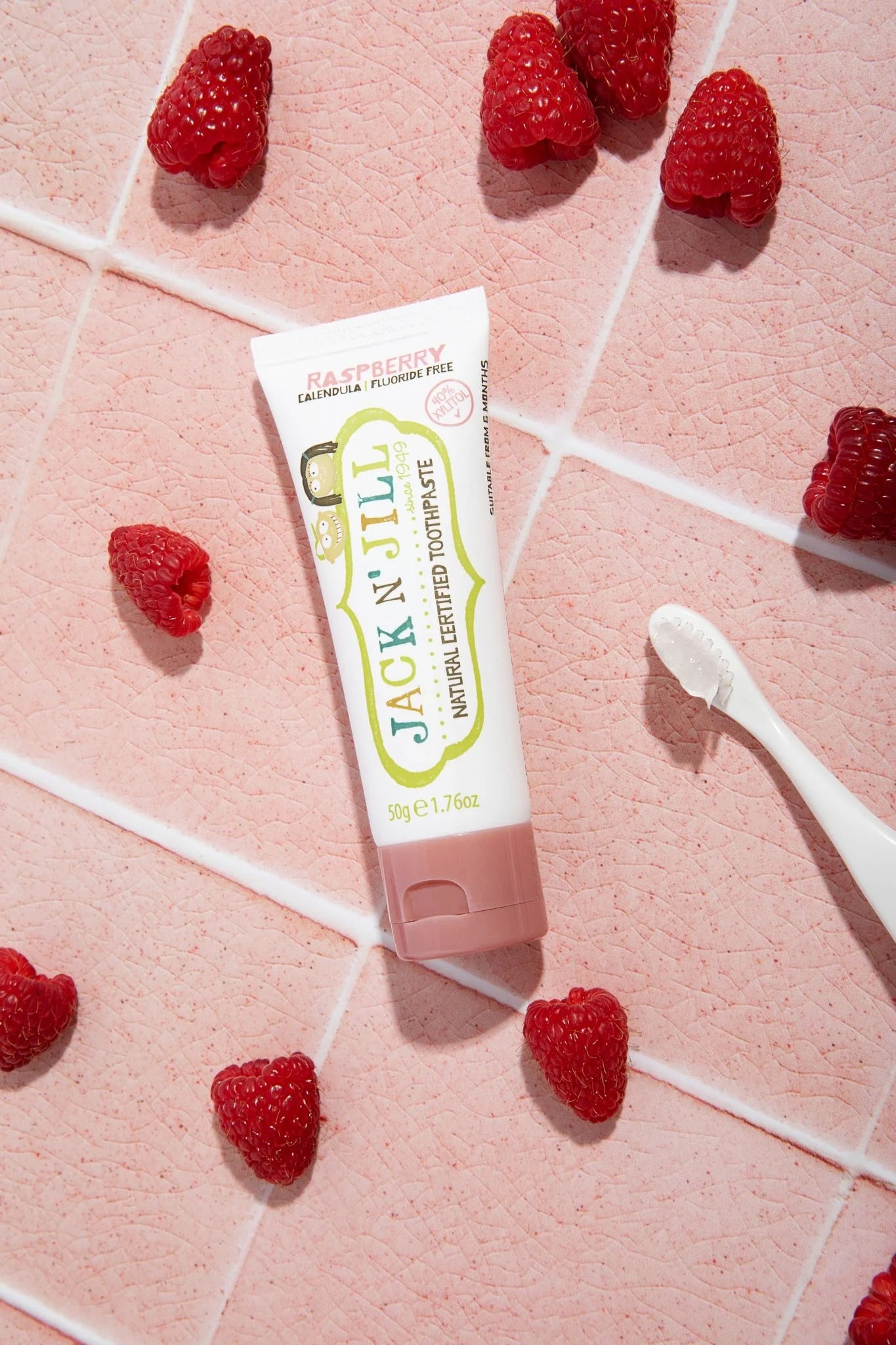 Jack N' Jill | Raspberry Natural Toothpaste 50g