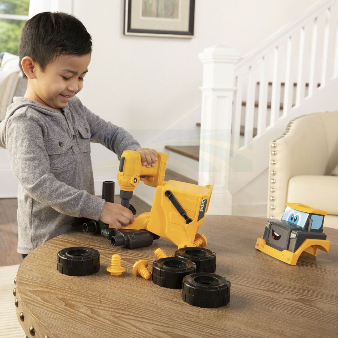 John Deere | Build-A-Buddy Dump Truck - YELLOW Version (POWERED)
