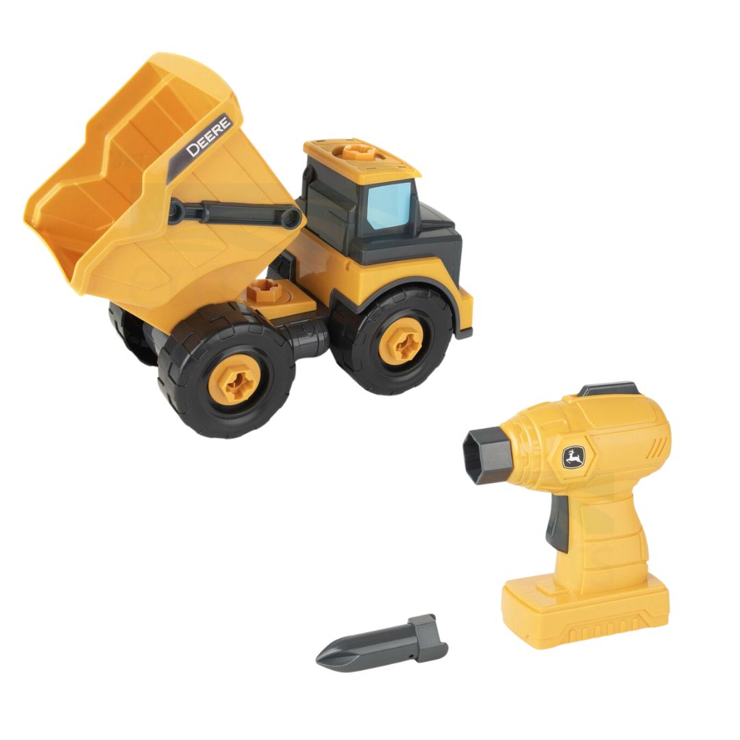 John Deere | Build-A-Buddy Dump Truck - YELLOW Version (POWERED)