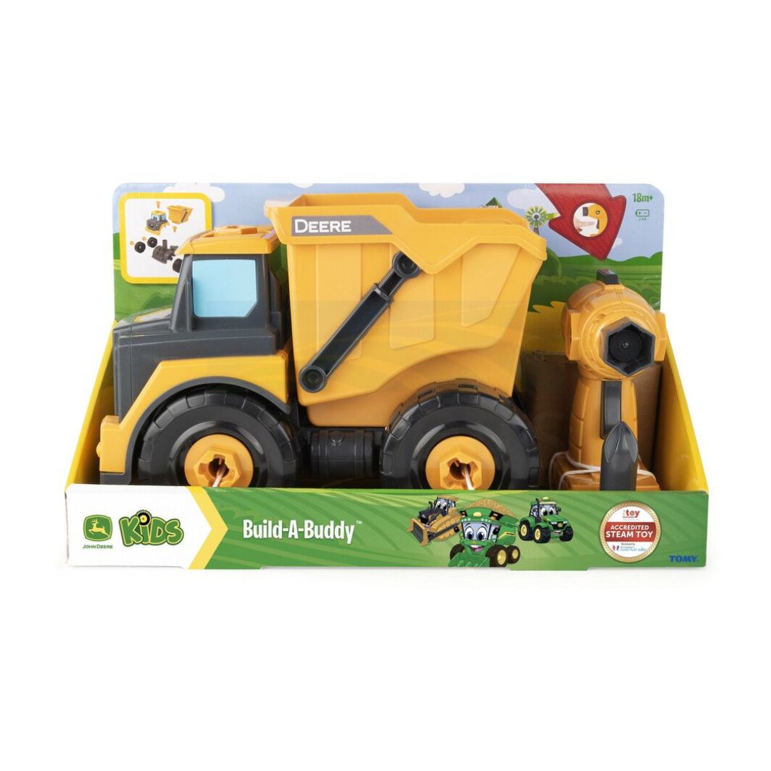 John Deere | Build-A-Buddy Dump Truck - YELLOW Version (POWERED)