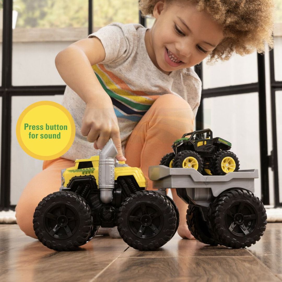 John Deere | Monster Treads Roaring Rev Up Hauler