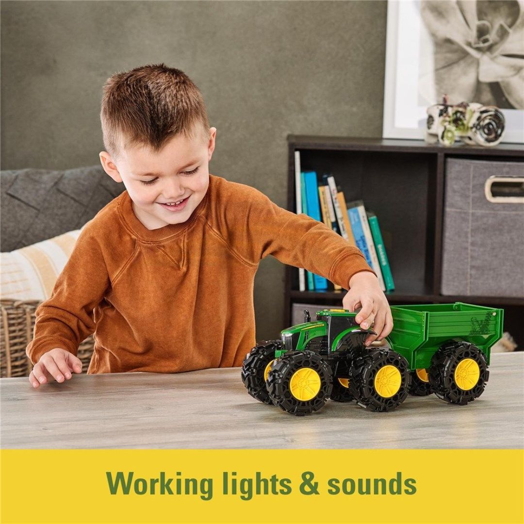 John Deere | Monster Treads Tractor w/ Wagon
