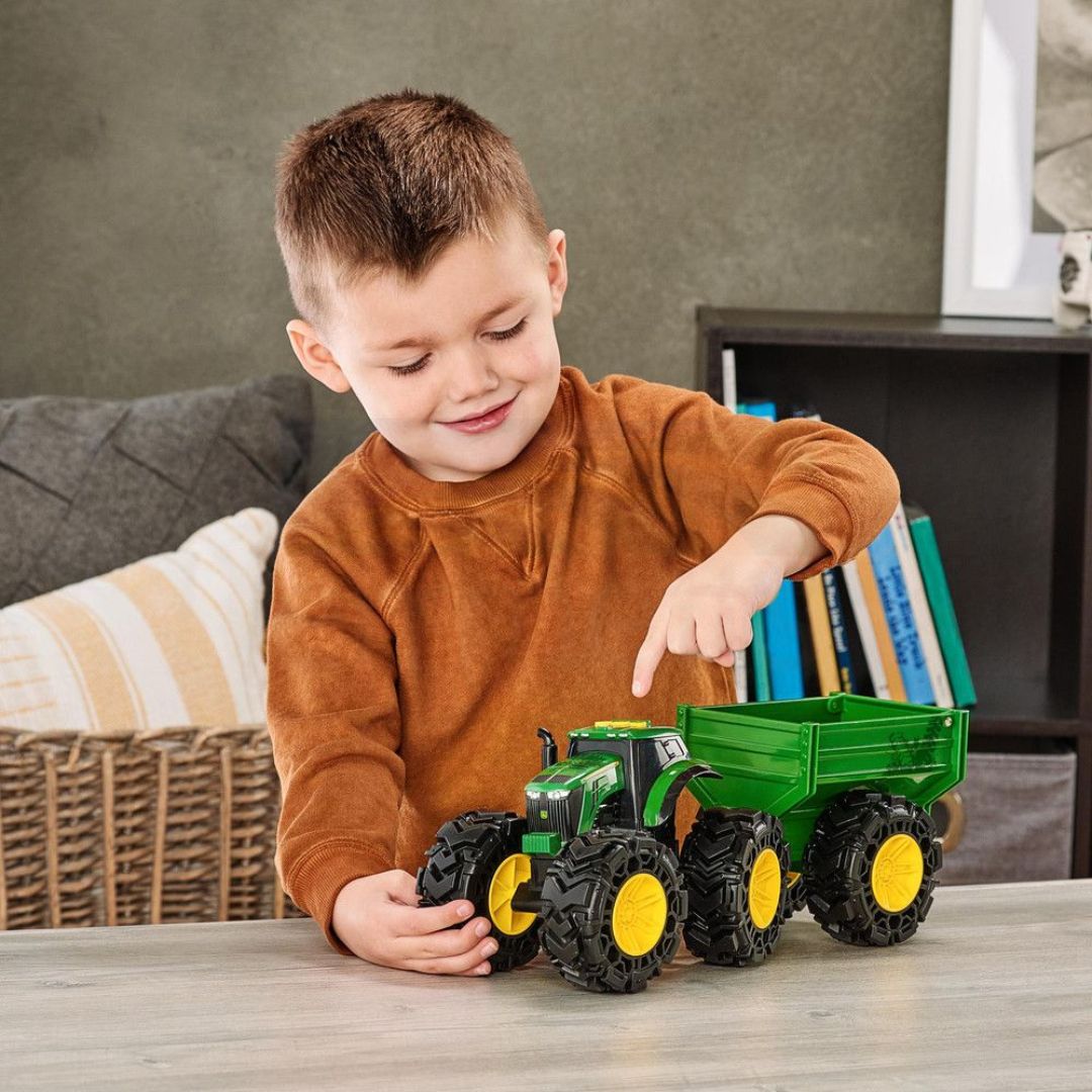 John Deere | Monster Treads Tractor w/ Wagon