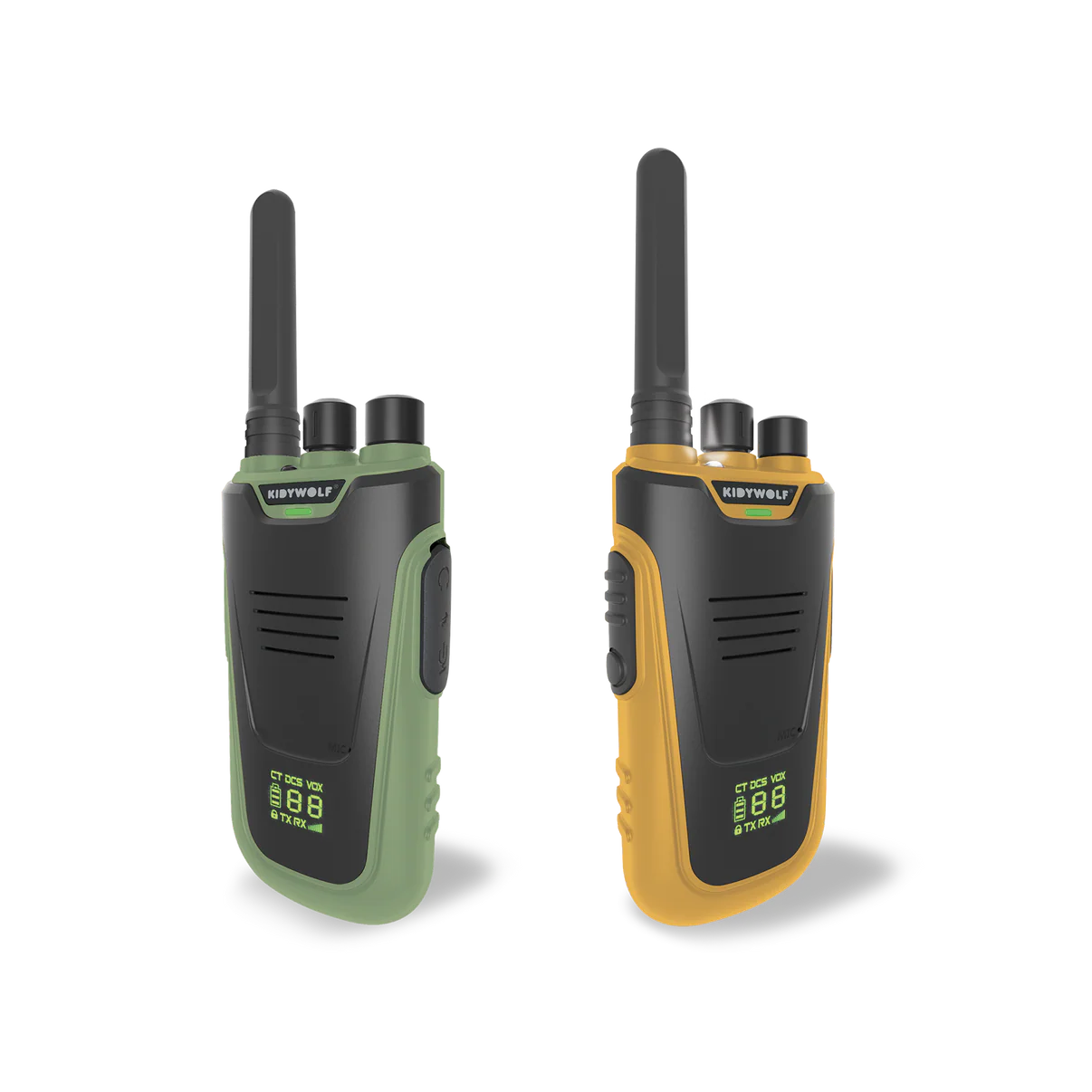 Kidywolf | Kidytalk | Walkie Talkie | Green Orange