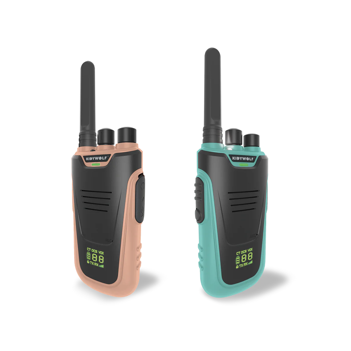 Kidywolf | Kidytalk | Walkie Talkie | Natural Cyan