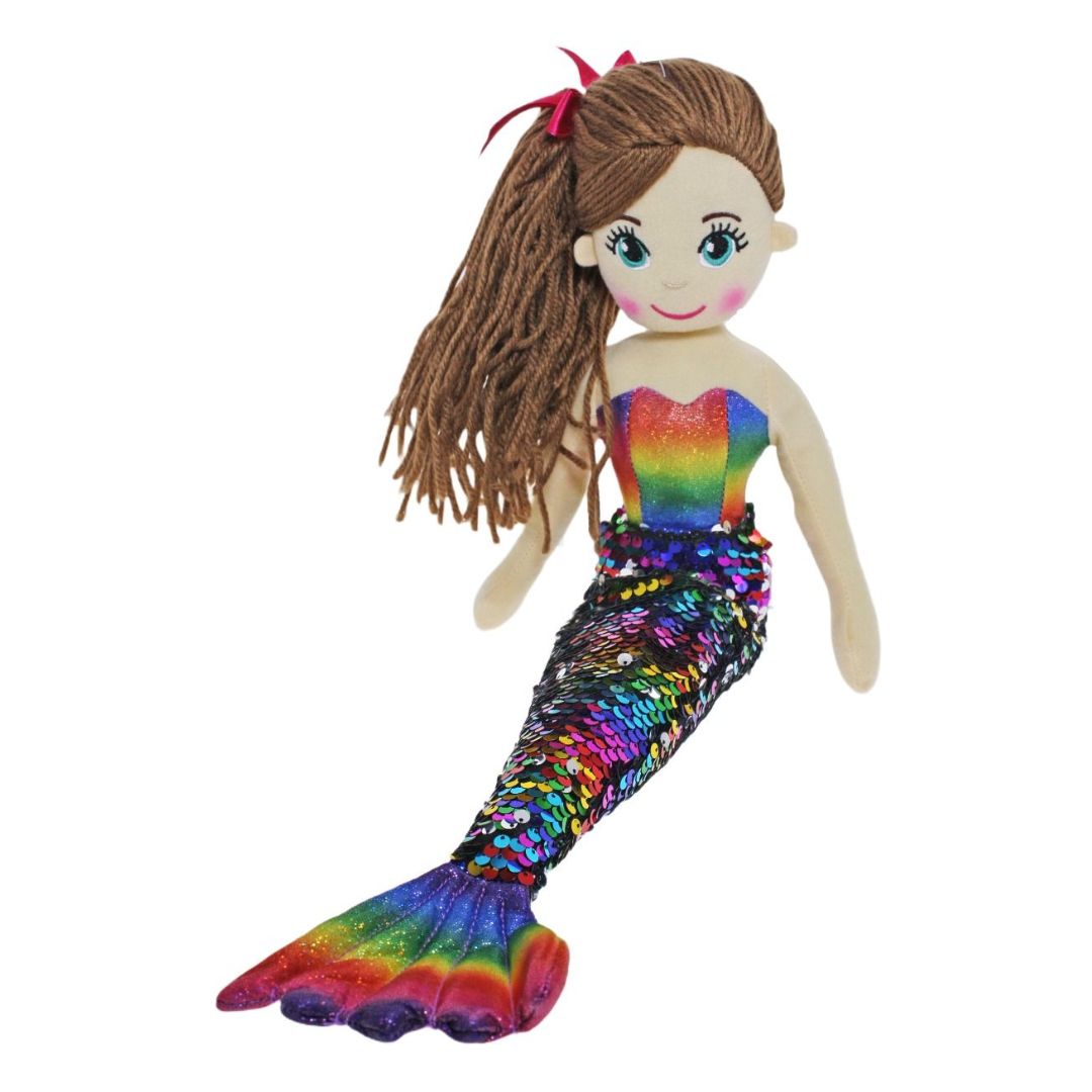 Kim Dark Rainbow Mermaid 45cm
