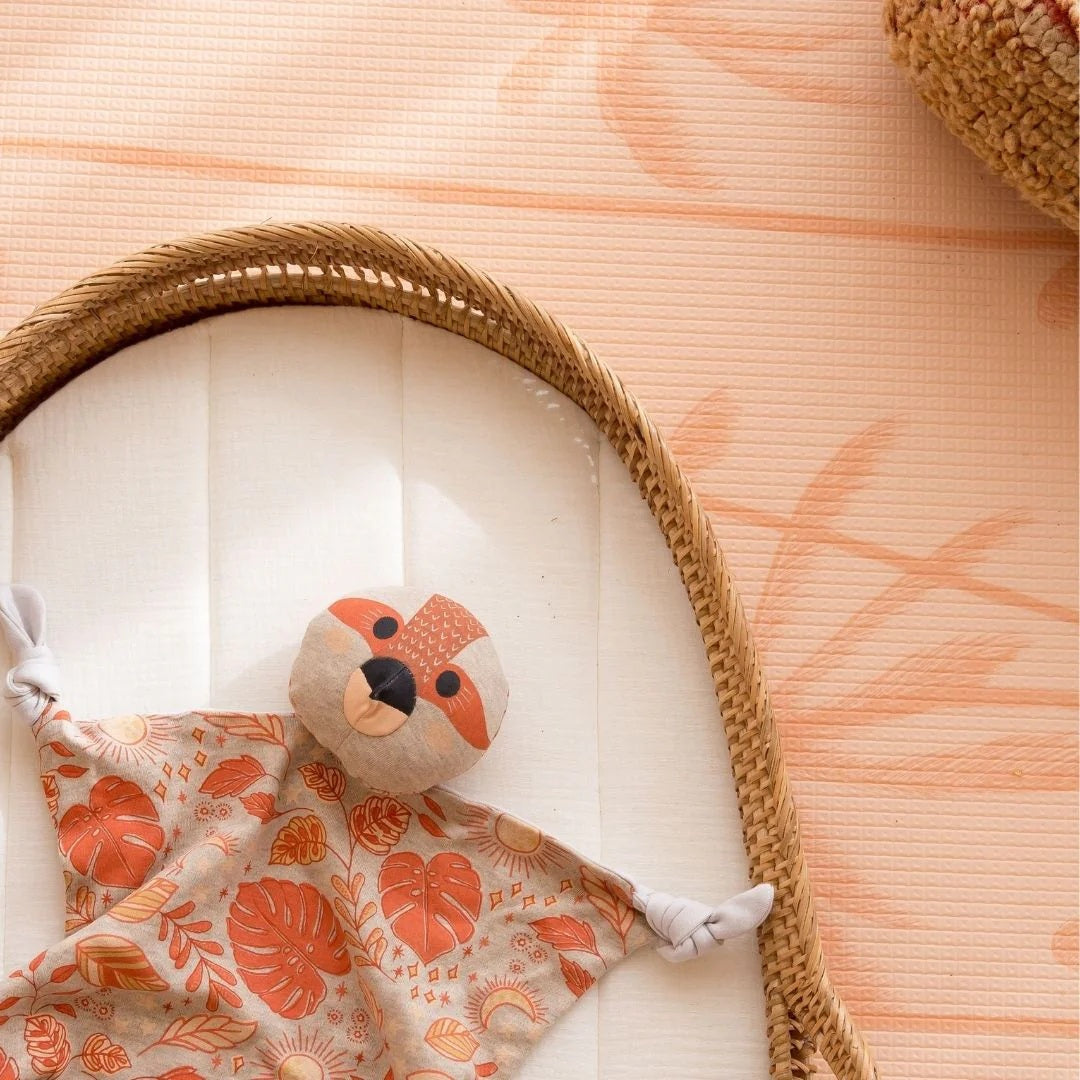 Kippins Organic Cotton Baby Comforter Scout