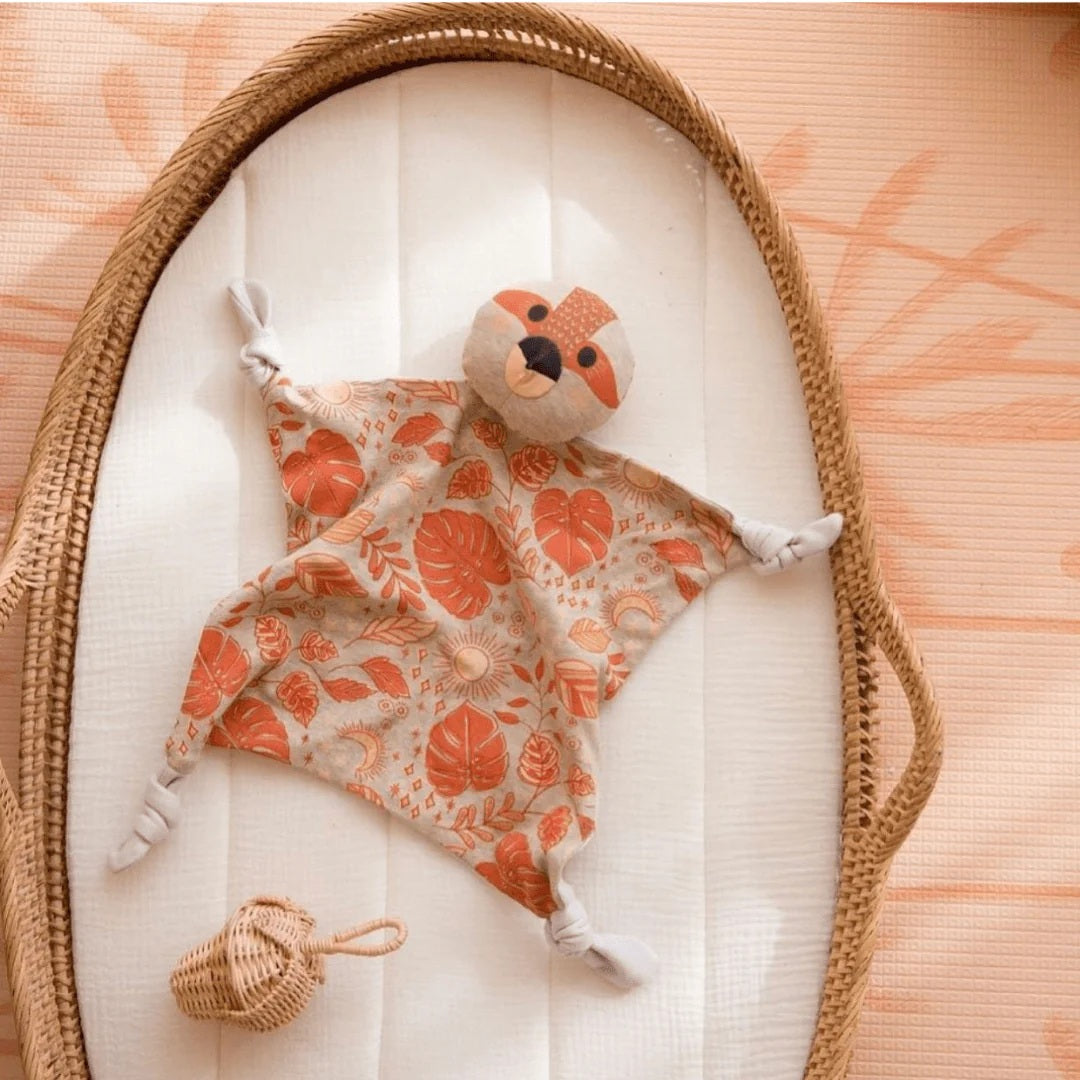Kippins Organic Cotton Baby Comforter Scout